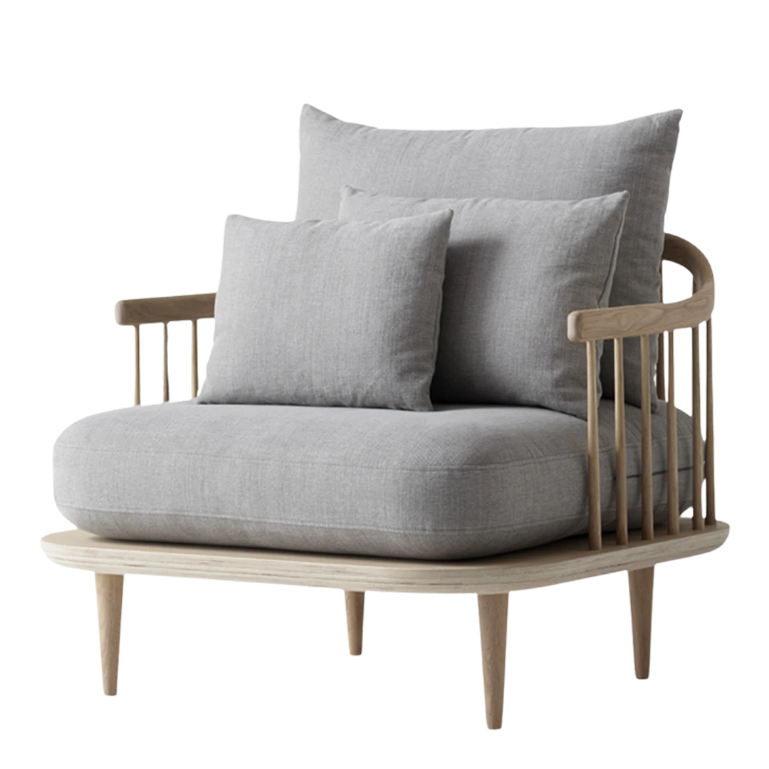 Space Copenhagen : Fly SC1 Lounge Chair for &Tradition