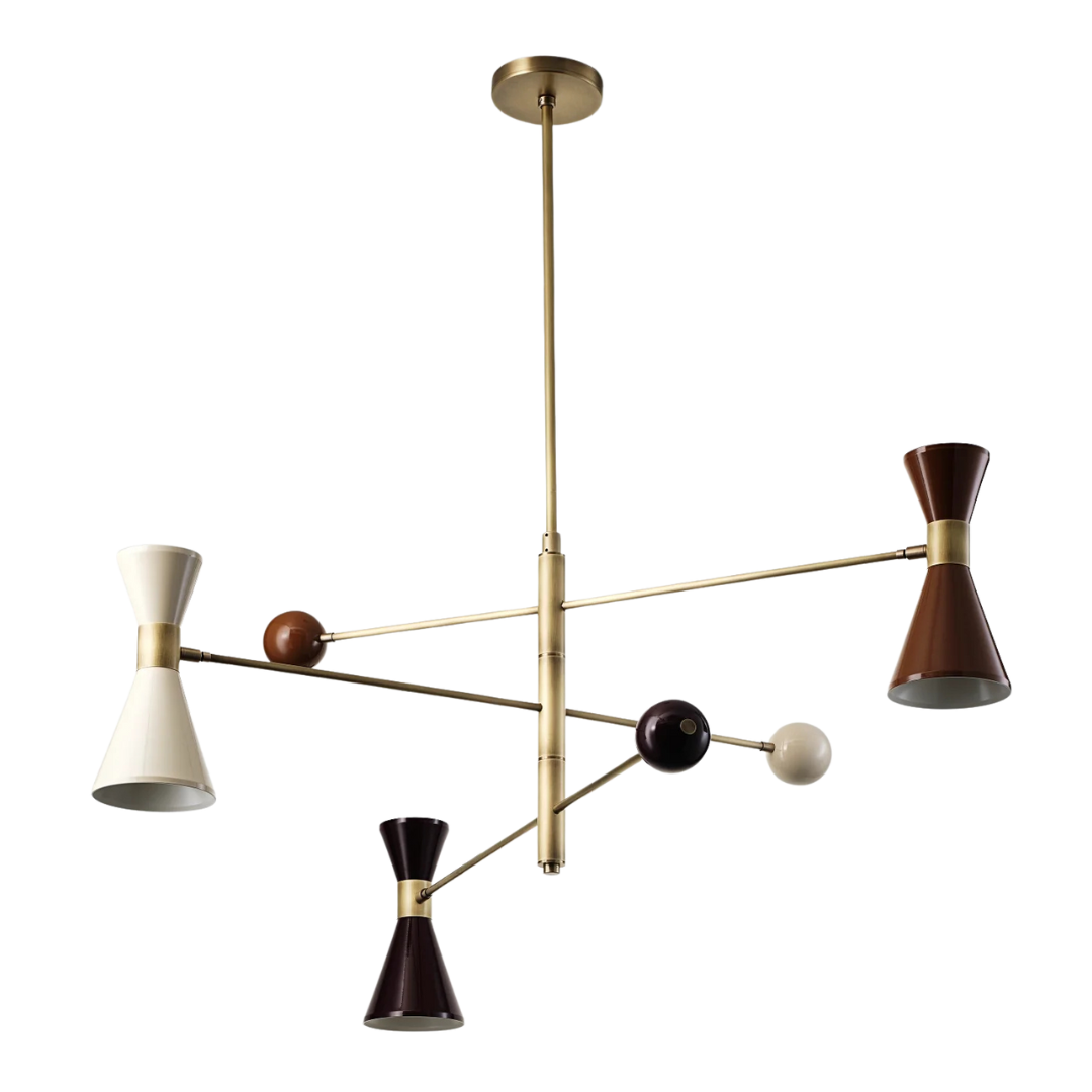 Blueprint Lighting : Campana 3-Tier Pendant Chandelier