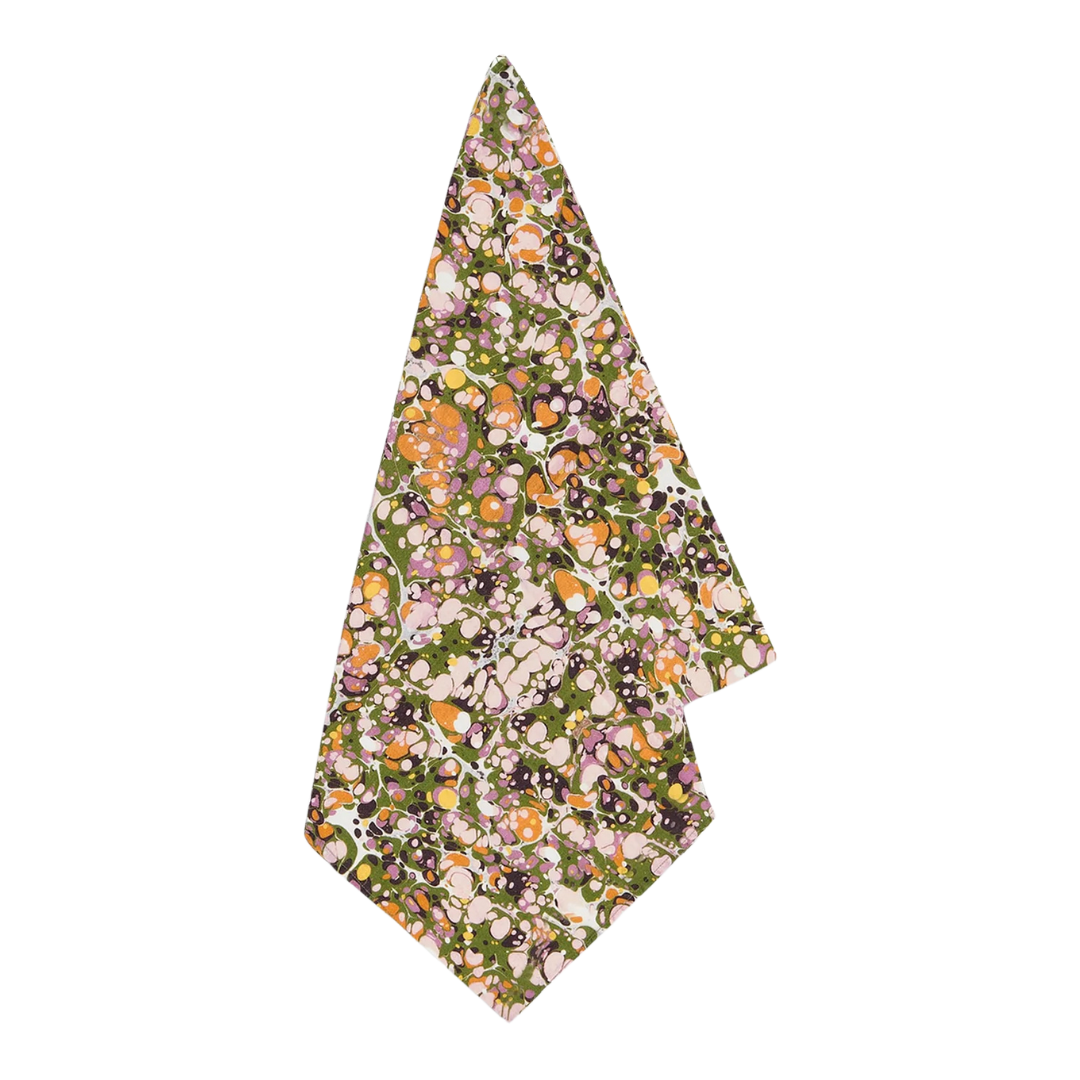 Summerill & Bishop : Marble Linen Napkin, Set of 4