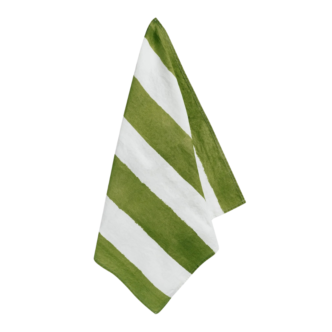 Summerill & Bishop : Stripe Linen Napkin, Set of 4