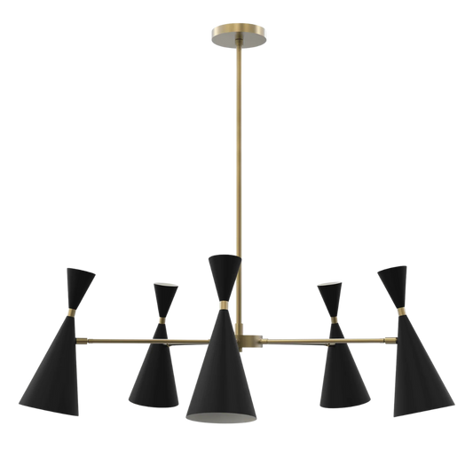 Blueprint Lighting : Petite Monolith Chandelier