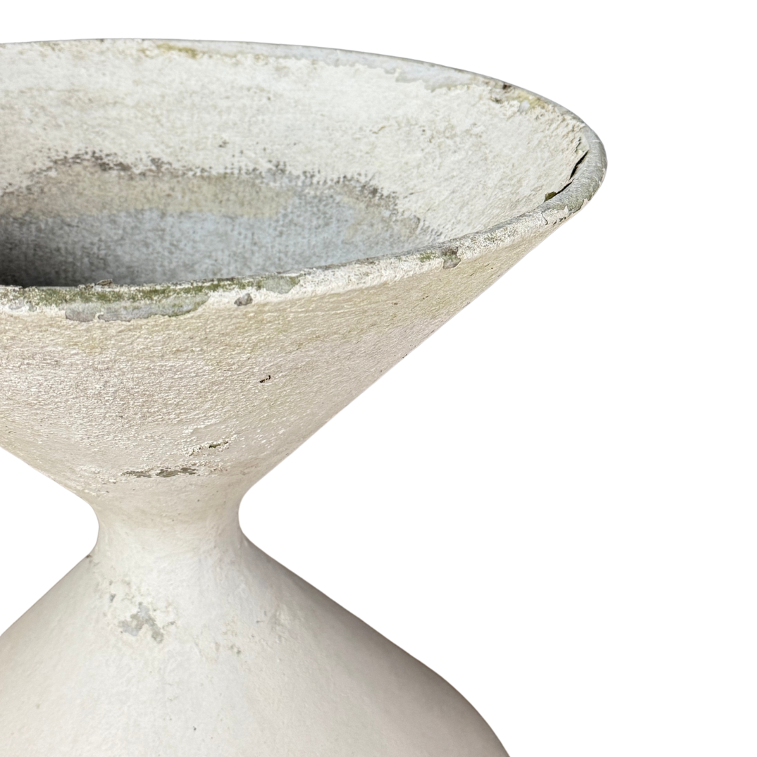 1960s Willy Guhl : 18-19" diablo garden planter, Switzerland