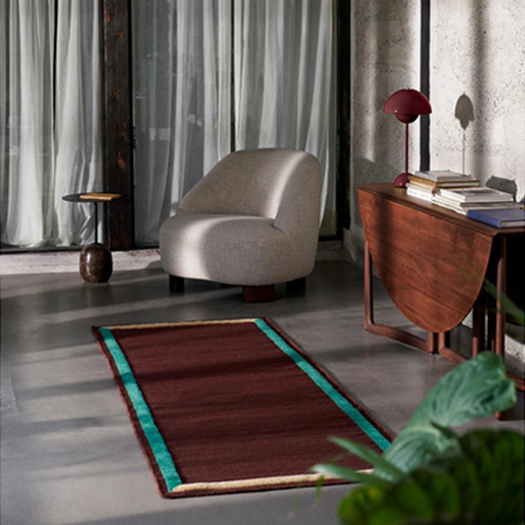 All the Way to Paris : Framed AP14 Rug for &Tradition