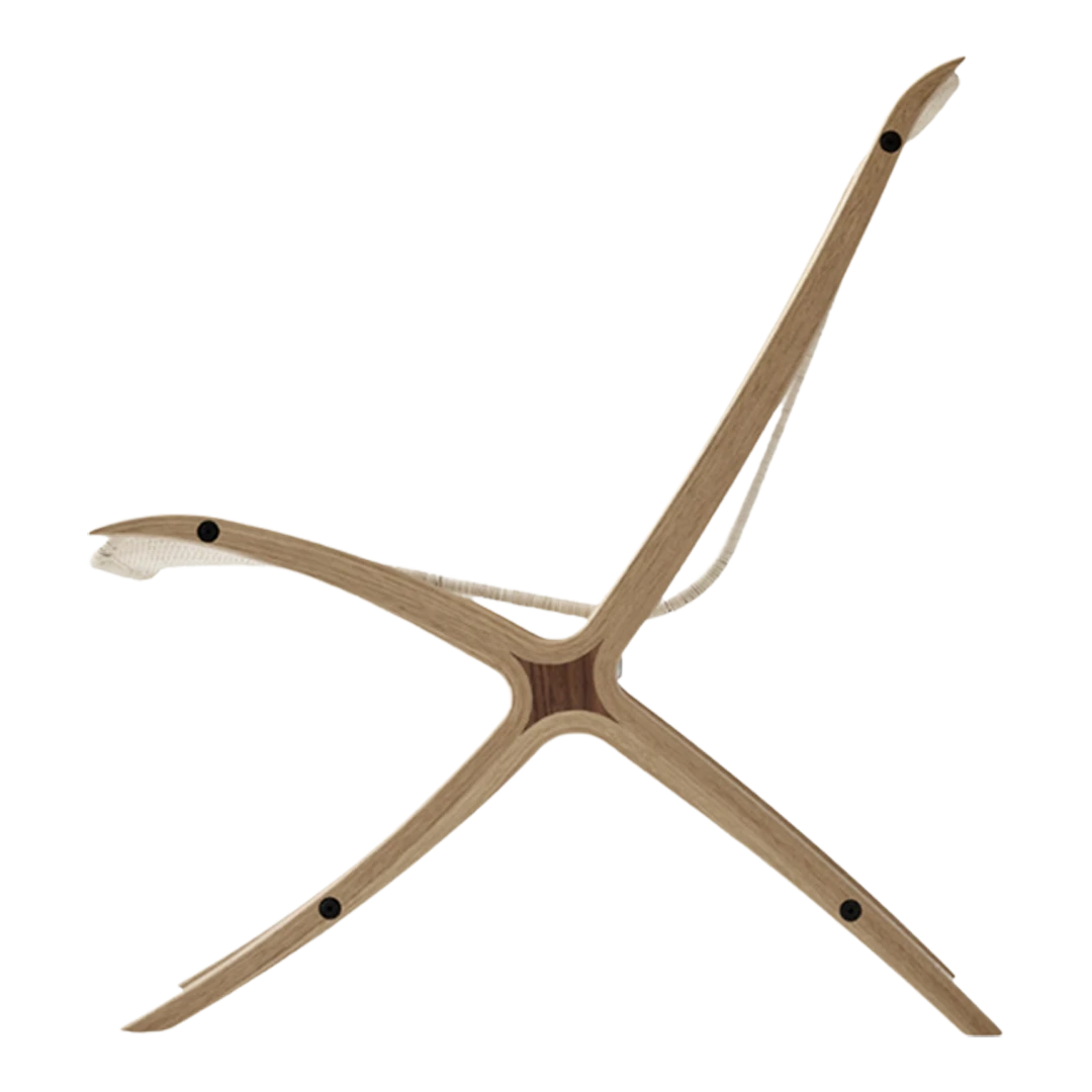 Hvidt & Molgaard : X HM10 Lounge Chair for &Tradition