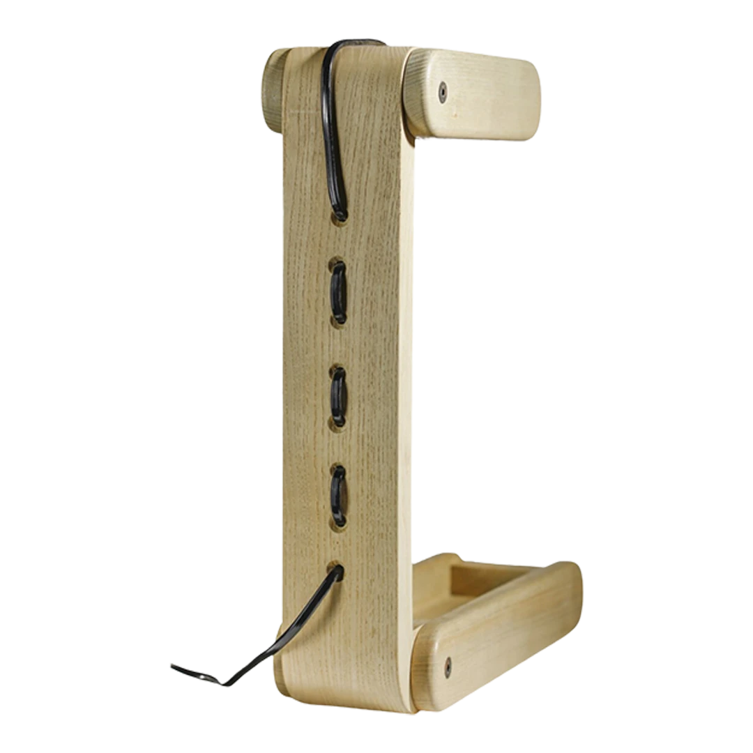 1960s Elvio Becheroni : ashwood folding desk lamp, Italy