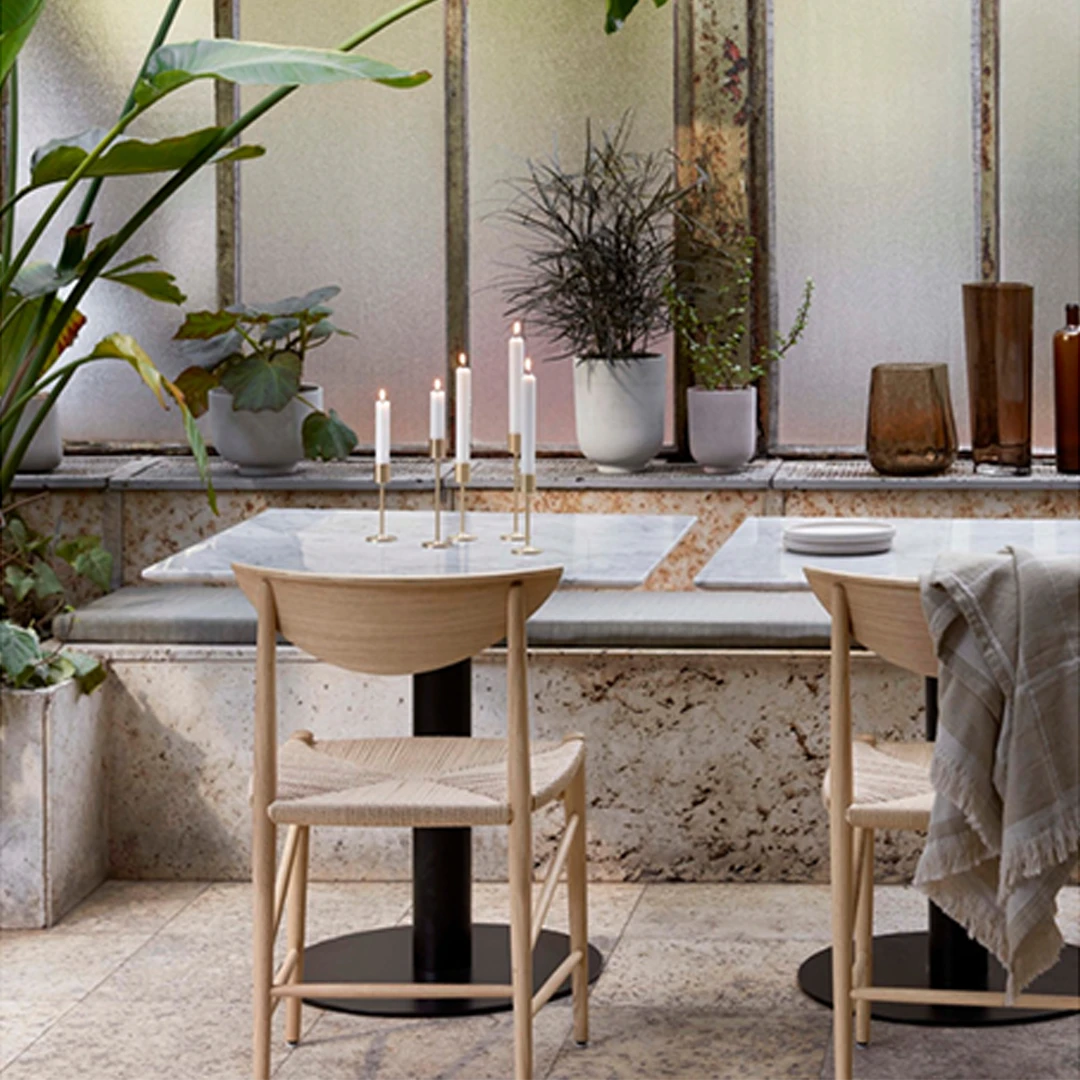 Space Copenhagen : Collect SC58 Candleholder for &Tradition, Medium