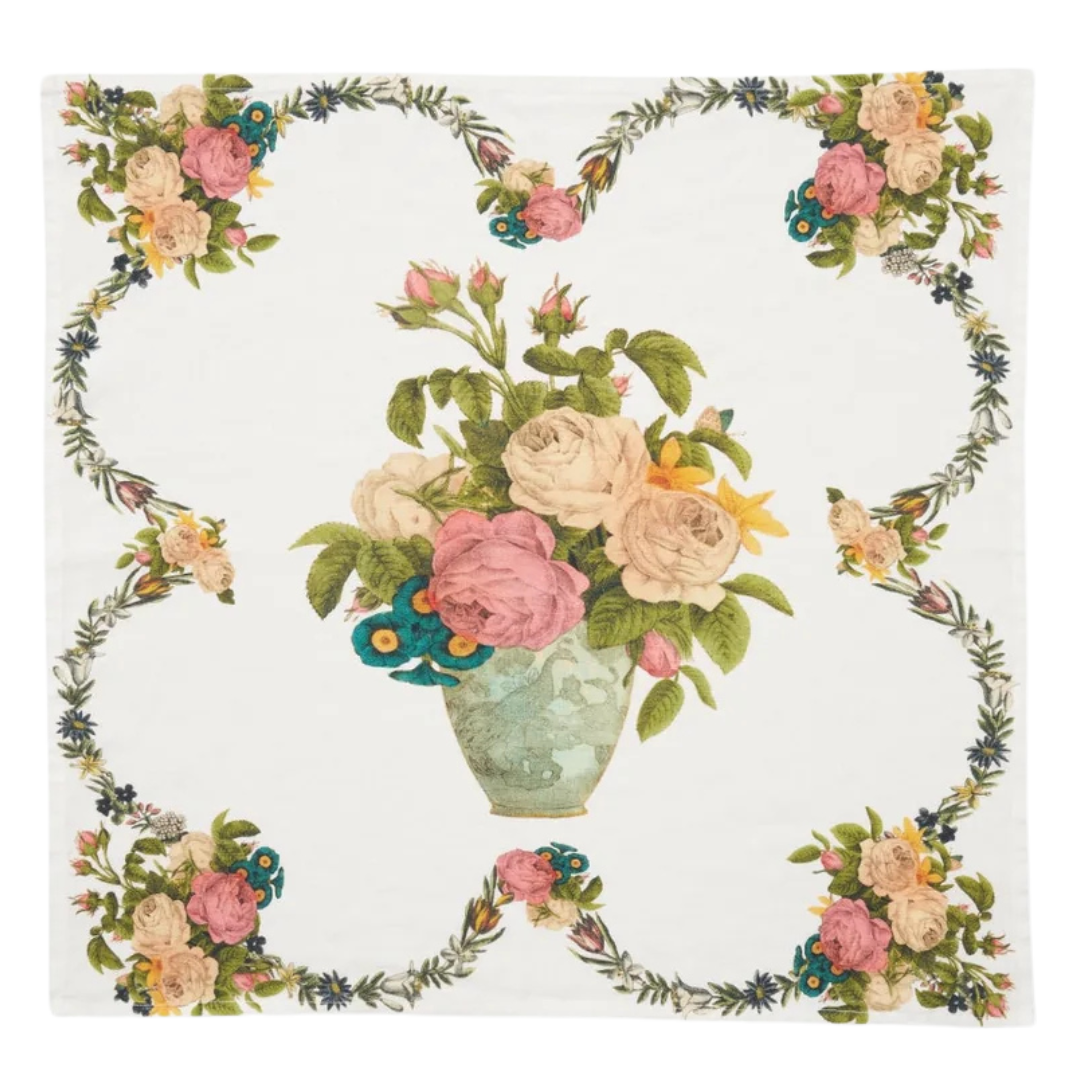 Summerill & Bishop : S&B x John Derian Feast Linen Napkins, Set of 4