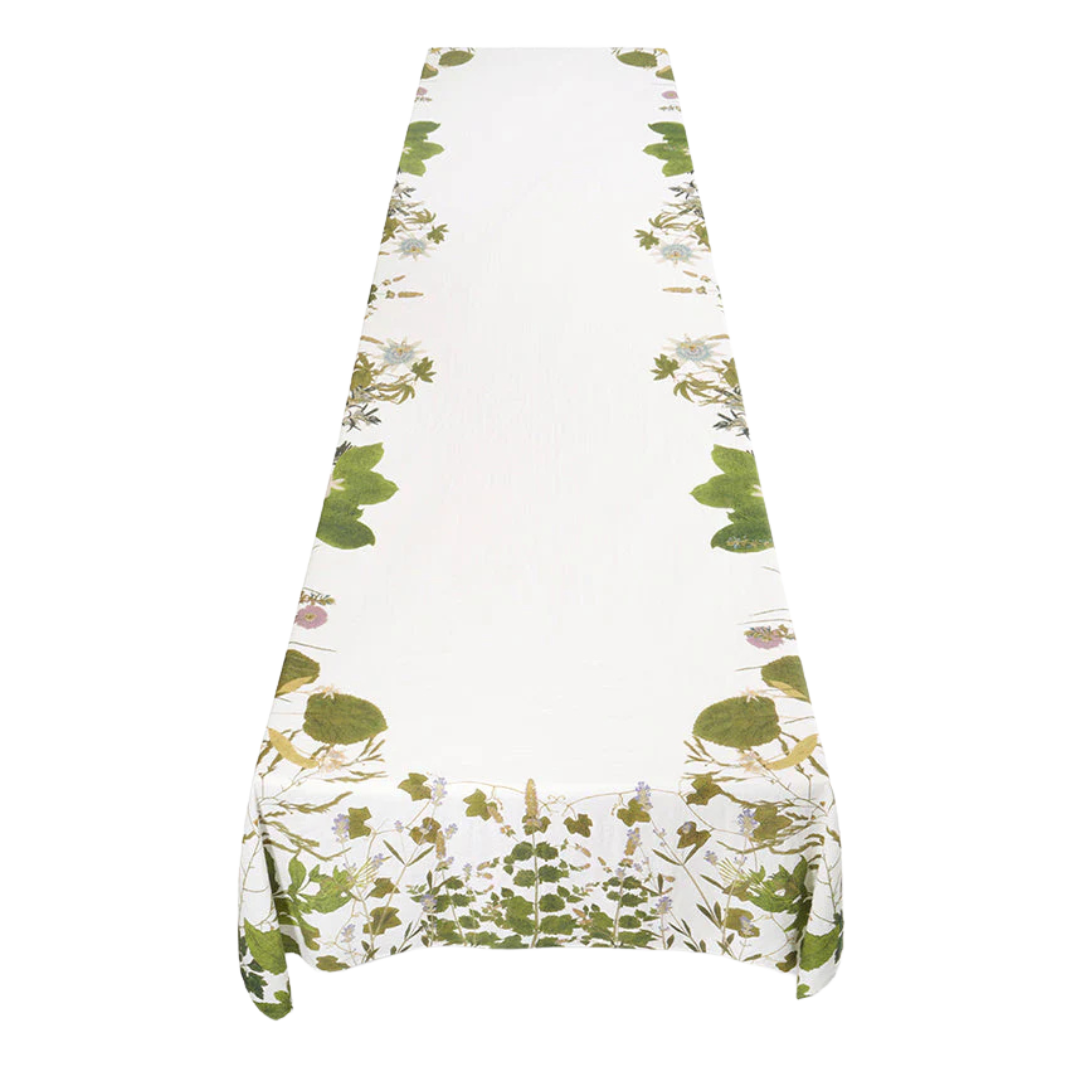 Summerill & Bishop : Herb Garden Linen Tablecloth
