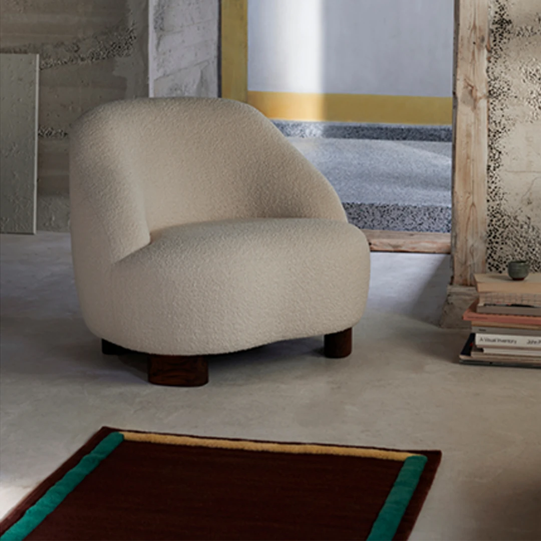 All the Way to Paris : Framed AP13 Rug for &Tradition