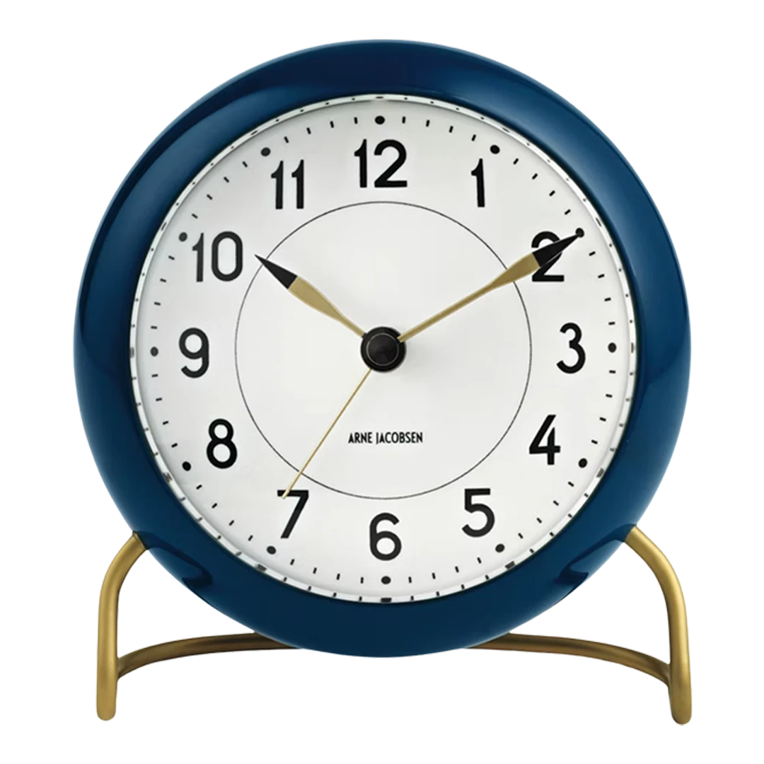 1939 design Arne Jacobsen : alarm table clock for Lauritz Knudsen - Multiple Colors