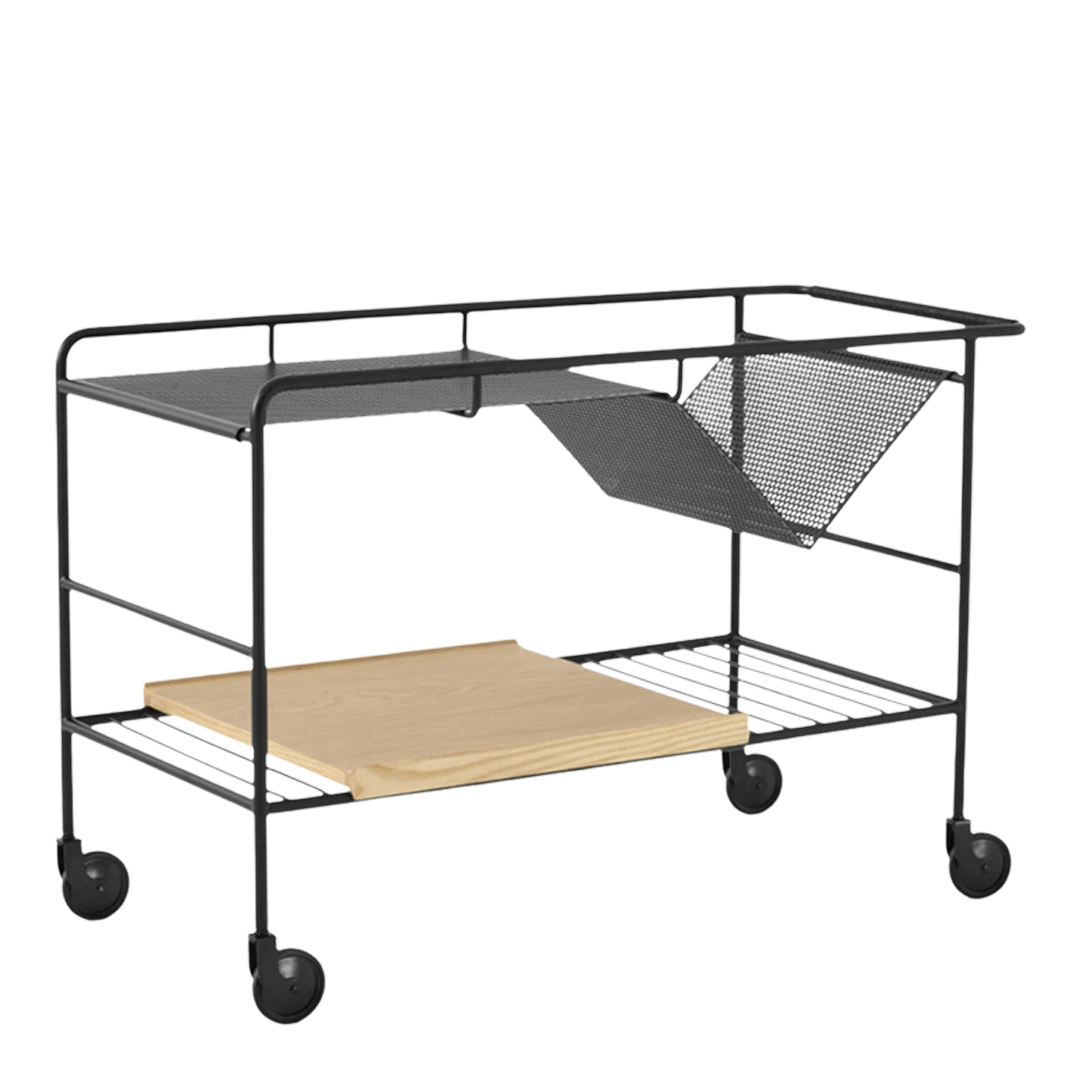Note Design Studio : Alima NDS1 Trolley/Bar Cart for &Tradition