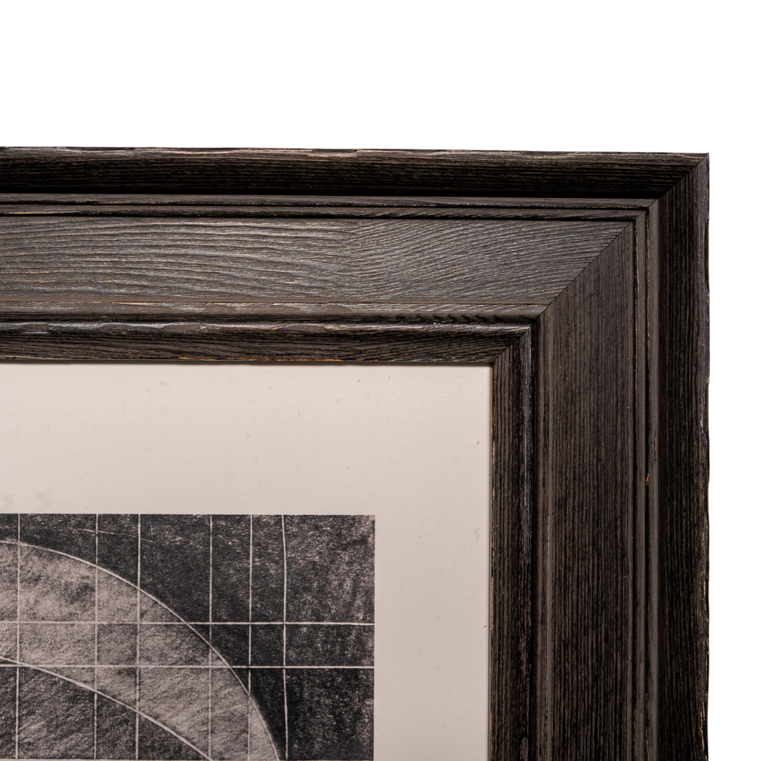 David Dew Bruner : "Oculus II" digital print on archival paper, Framed