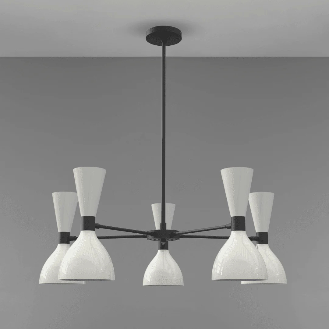 Blueprint Lighting : Petite Ludo Chandelier