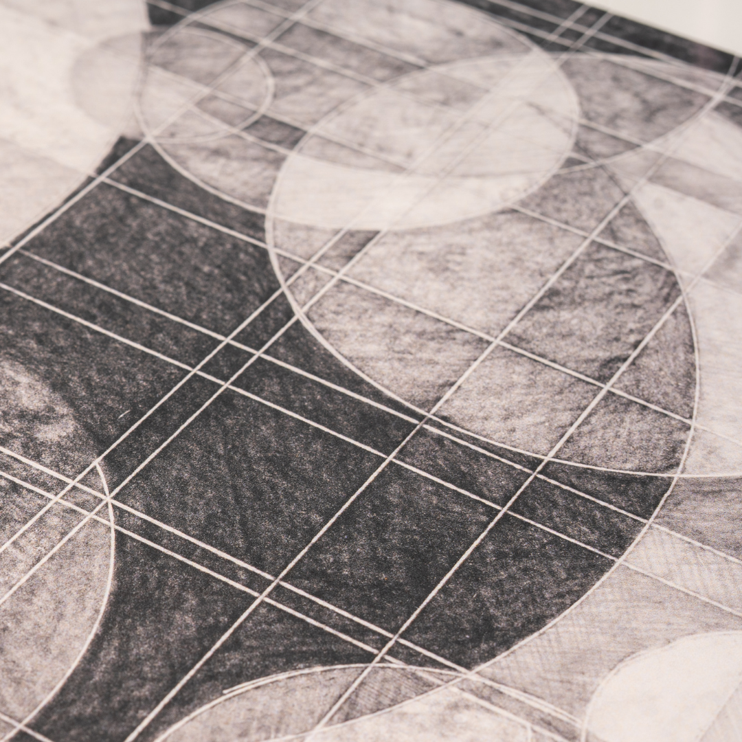 David Dew Bruner : "Oculus I" digital print on archival paper, Unframed