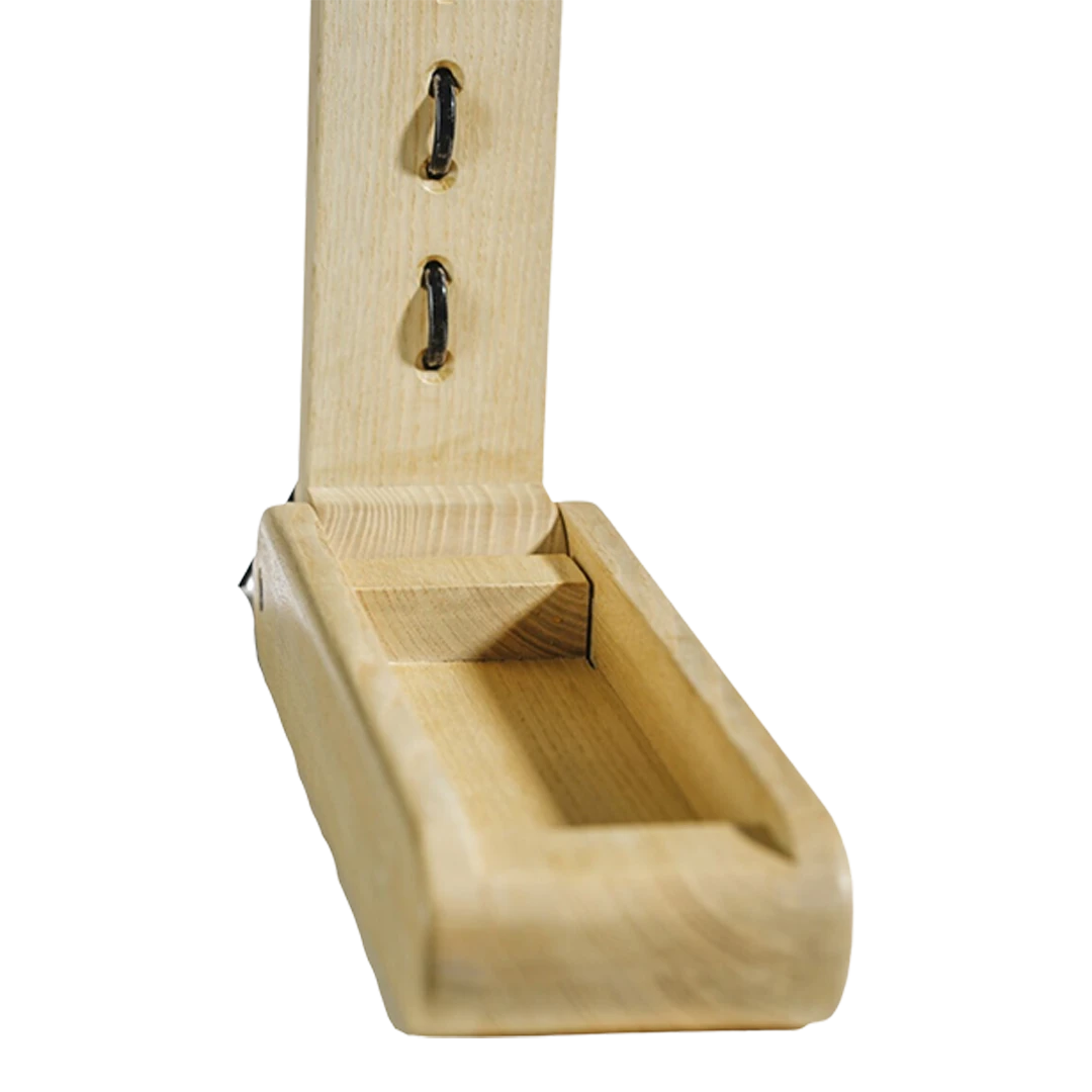 1960s Elvio Becheroni : ashwood folding desk lamp, Italy