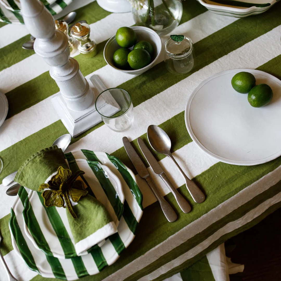Summerill & Bishop : Stripe Linen Napkin, Set of 4