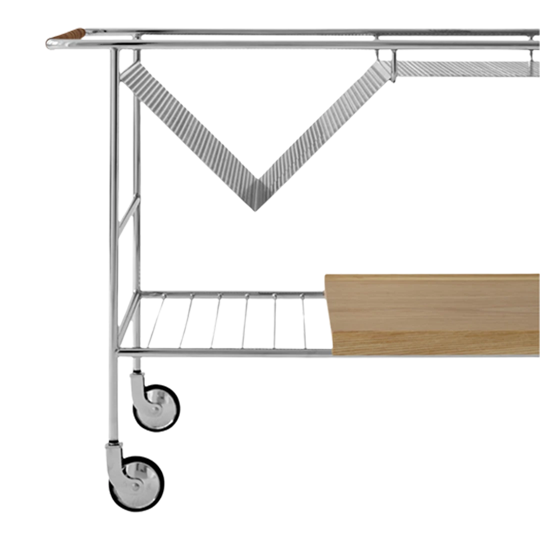 Note Design Studio : Alima NDS1 Trolley/Bar Cart for &Tradition