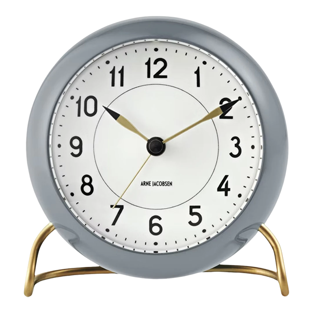 1939 design Arne Jacobsen : alarm table clock for Lauritz Knudsen - Multiple Colors