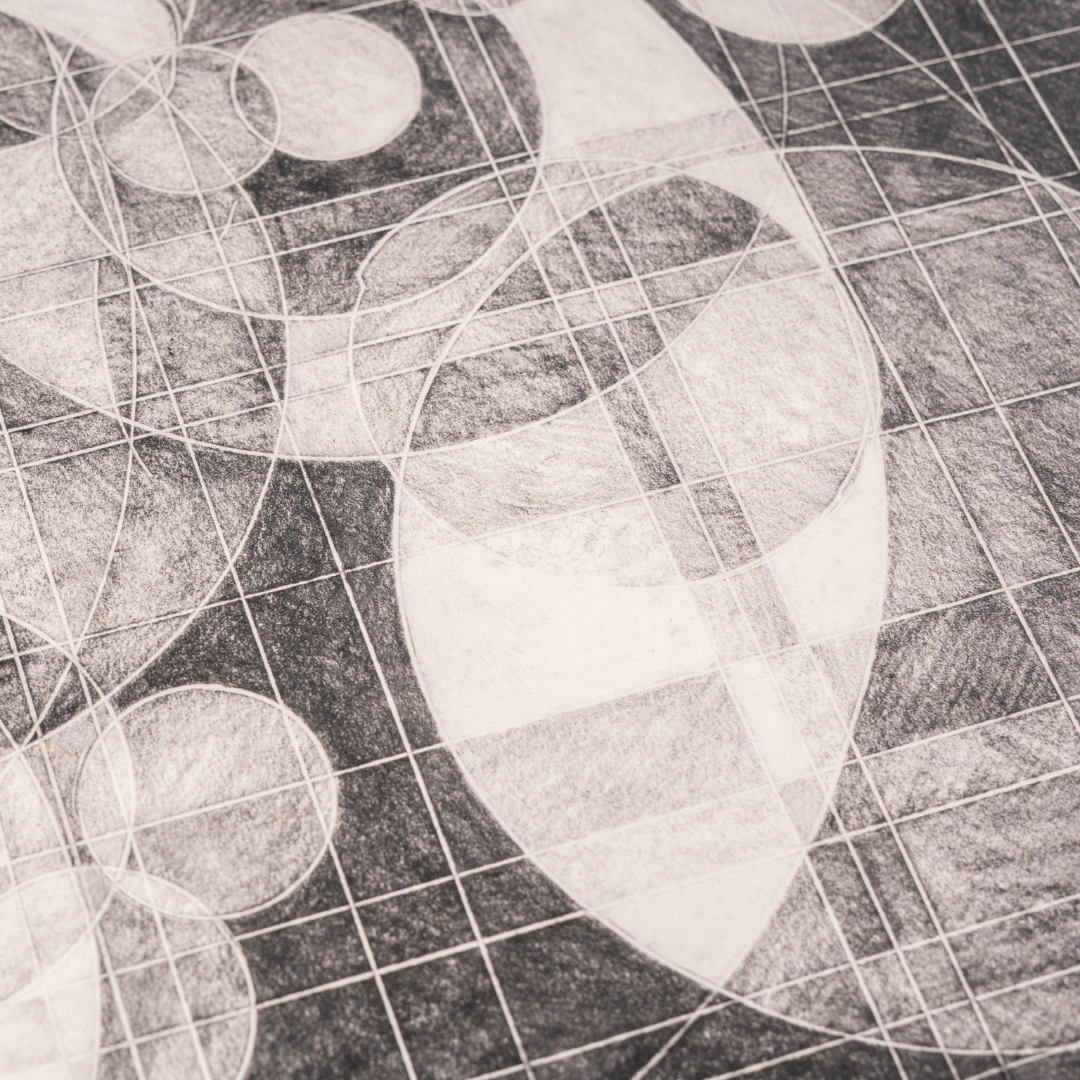 David Dew Bruner : "Oculus II" digital print on archival paper, Framed