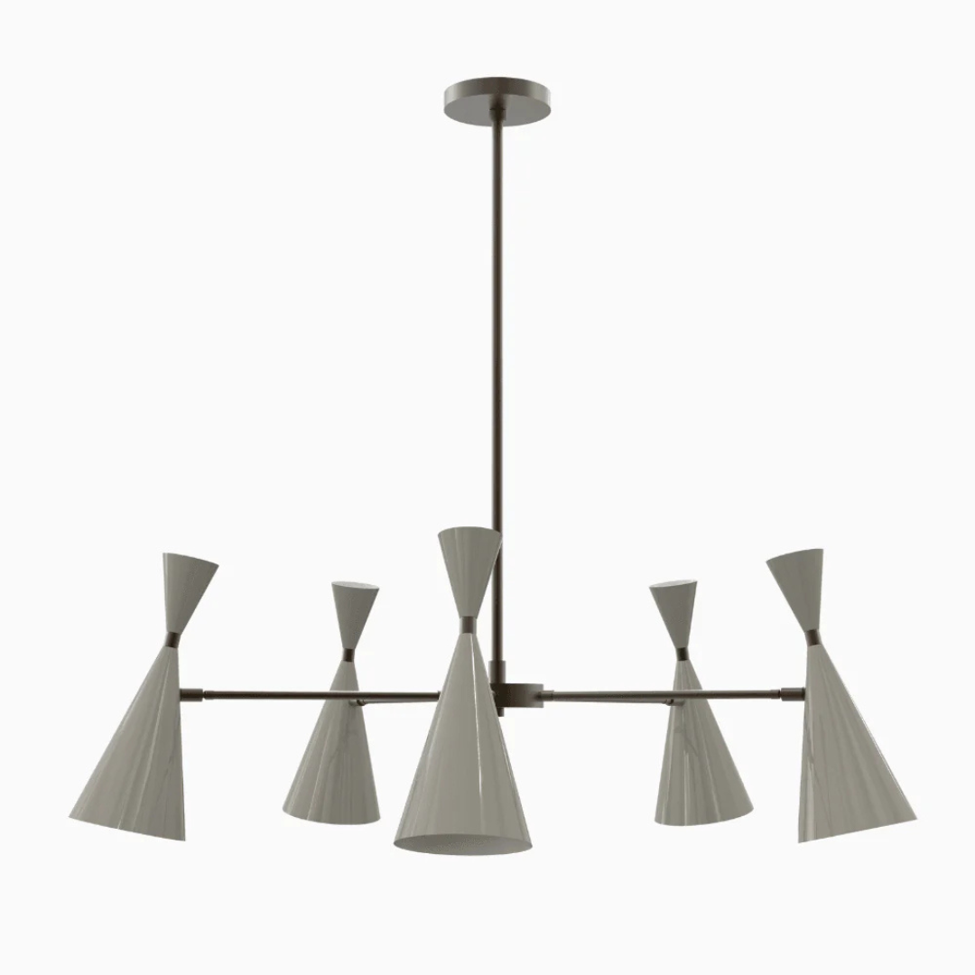 Blueprint Lighting : Petite Monolith Chandelier