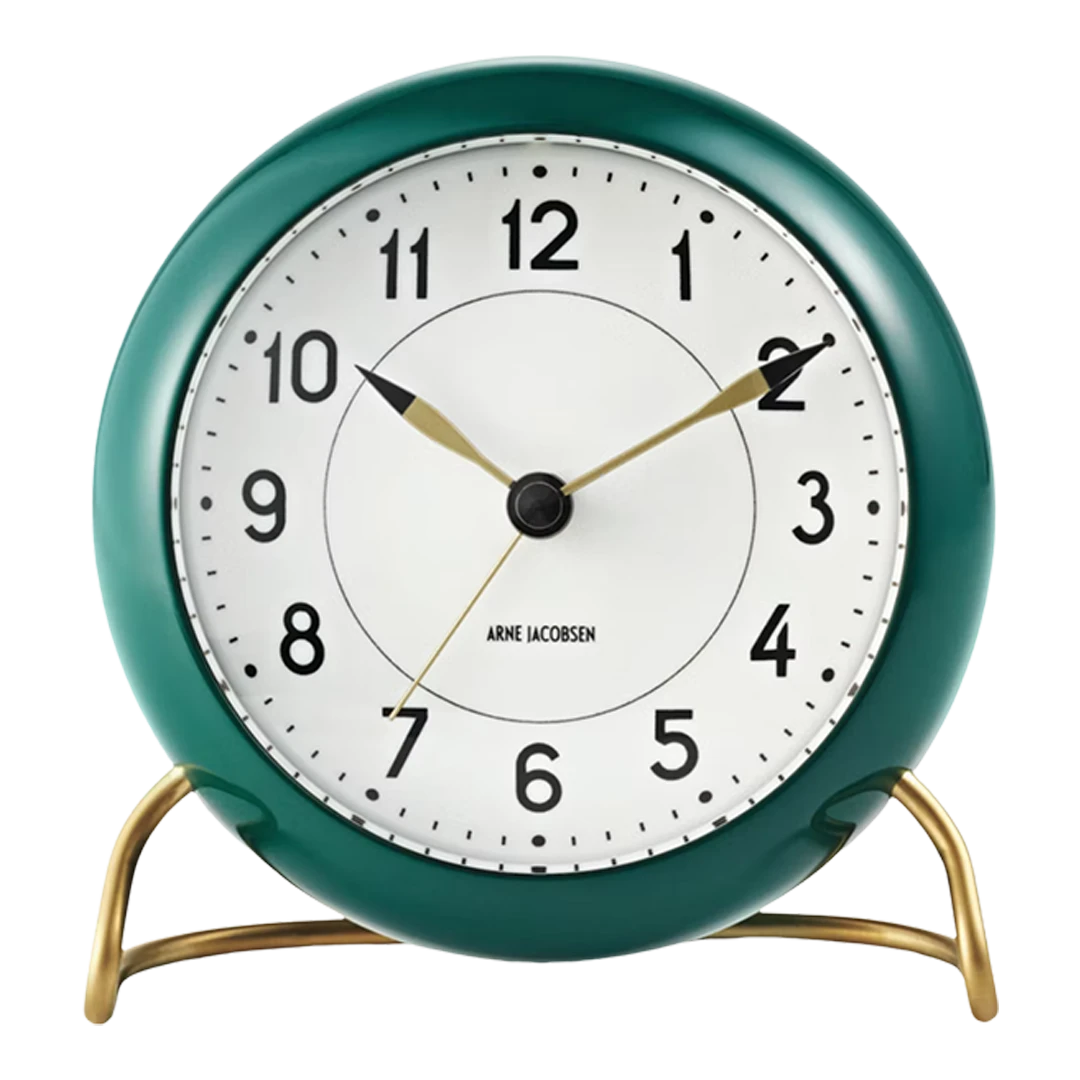 1939 design Arne Jacobsen : alarm table clock for Lauritz Knudsen - Multiple Colors