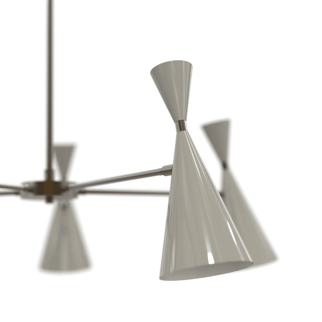 Blueprint Lighting : Petite Monolith Chandelier