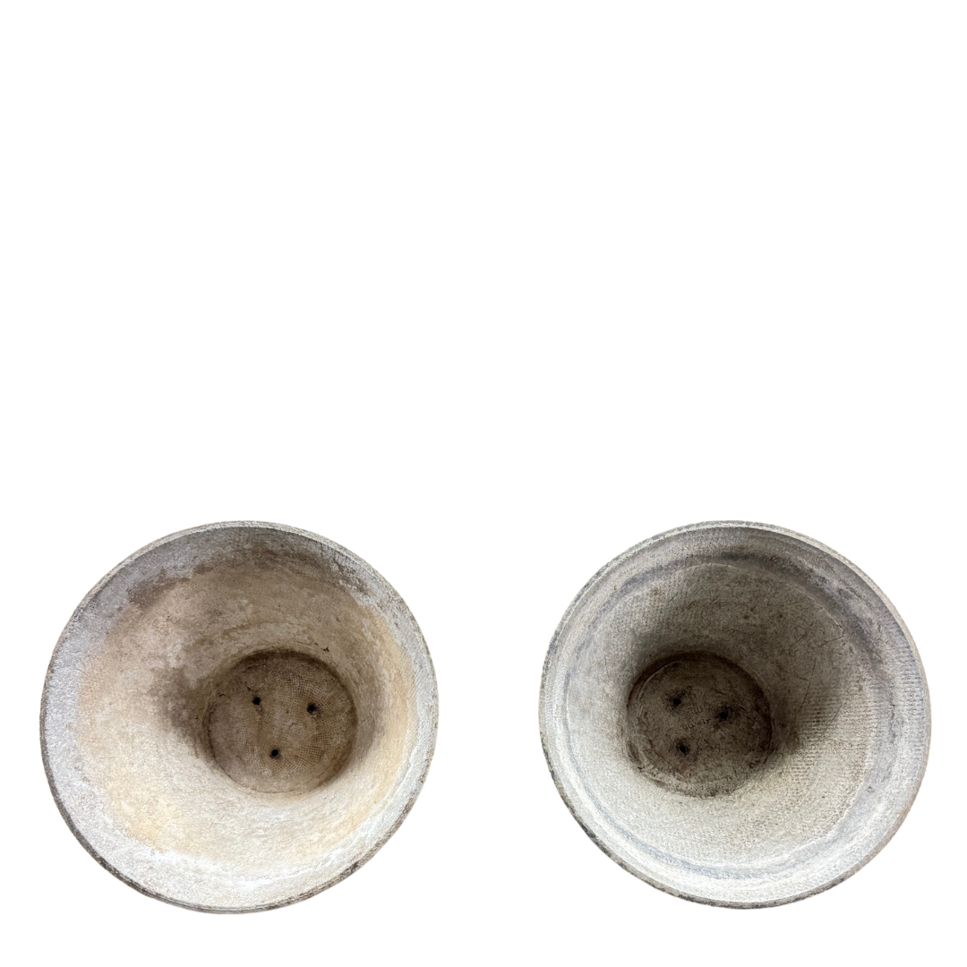 1960s Willy Guhl : 18" diameter conical planter, Switzerland