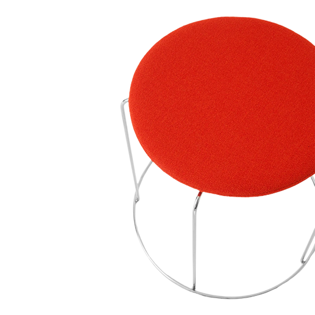 Verner Panton : Wire Stool VP11 for &Tradition