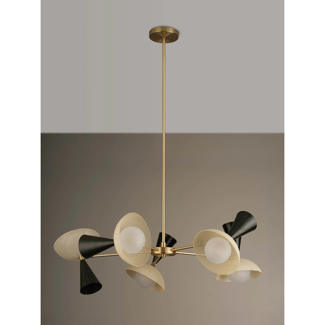 Blueprint Lighting : Molto 5-Arm Pendant Chandelier