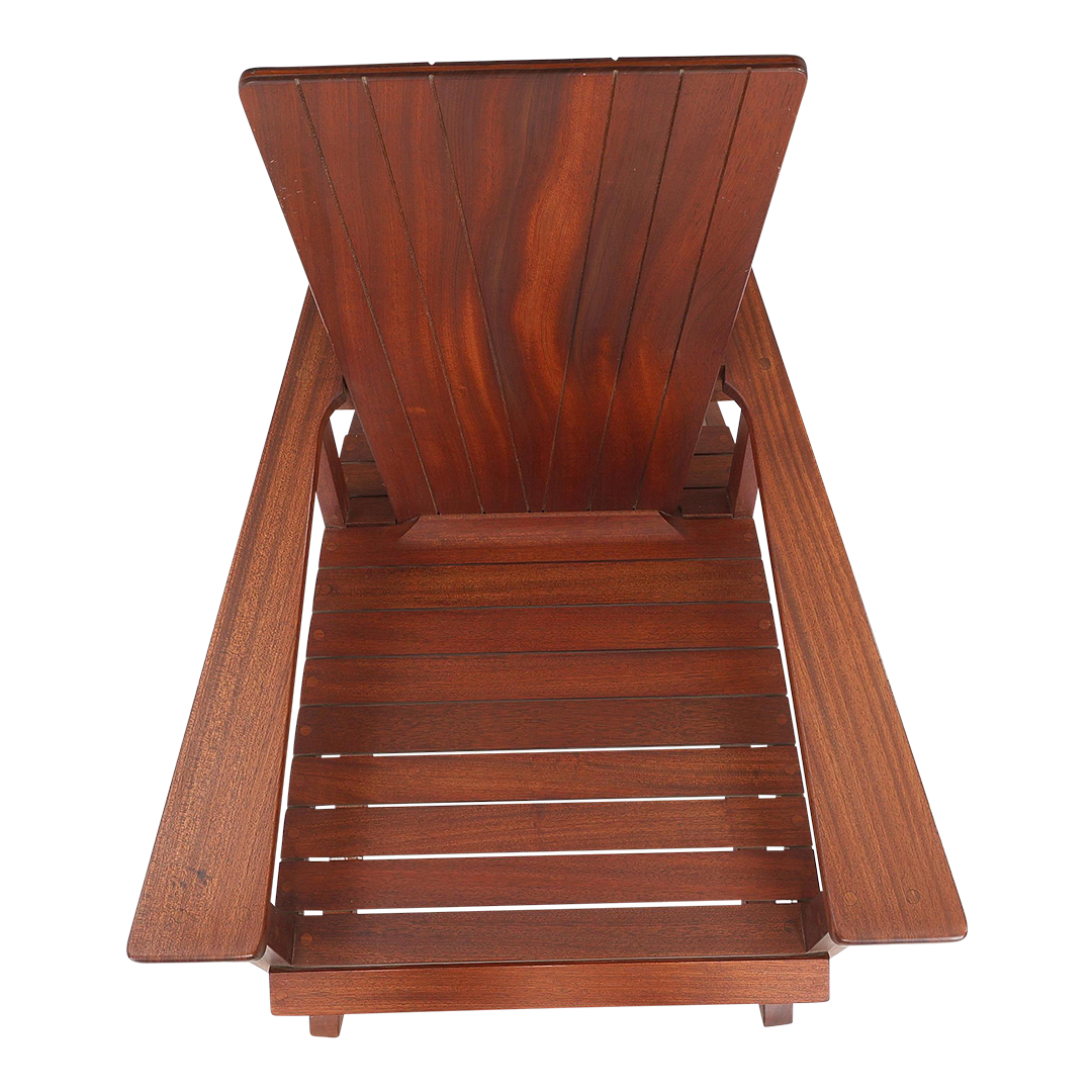 1940s Klaus Wettergren : Shaker style mahogany rocking chair