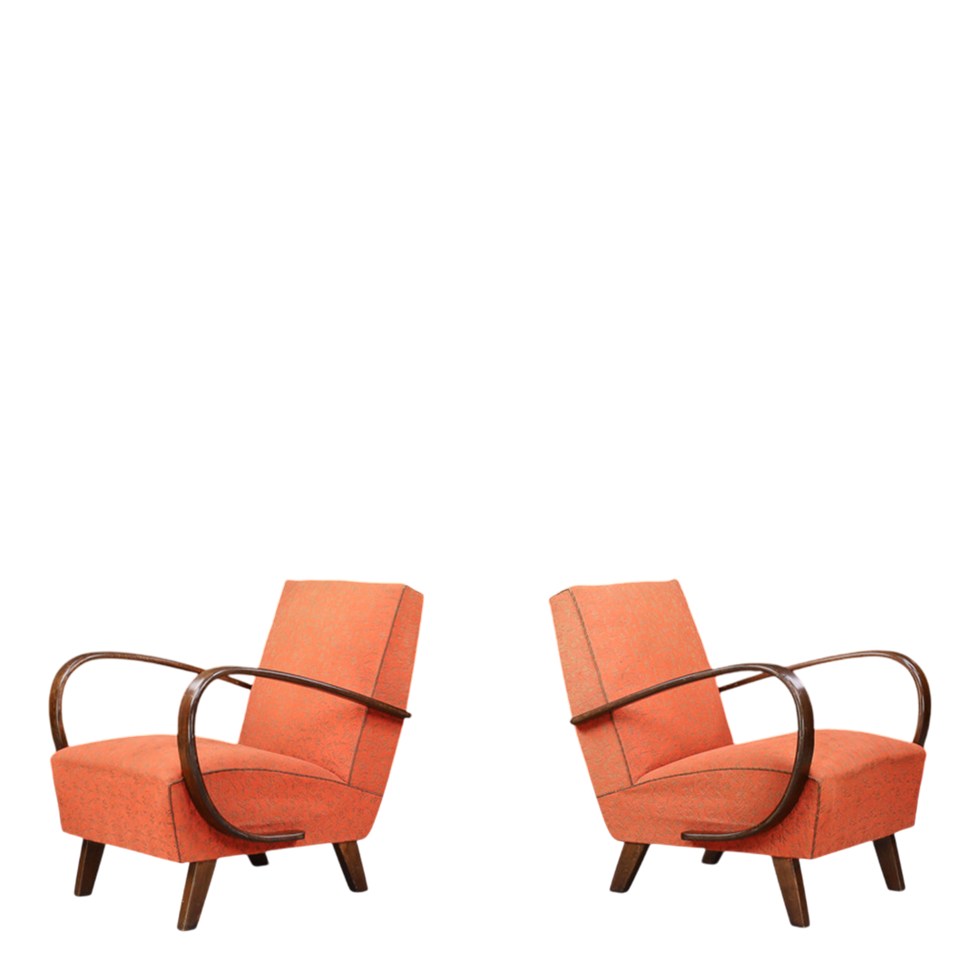 1930s Jindřich Halabala : classic bentwood model H-269 armchair