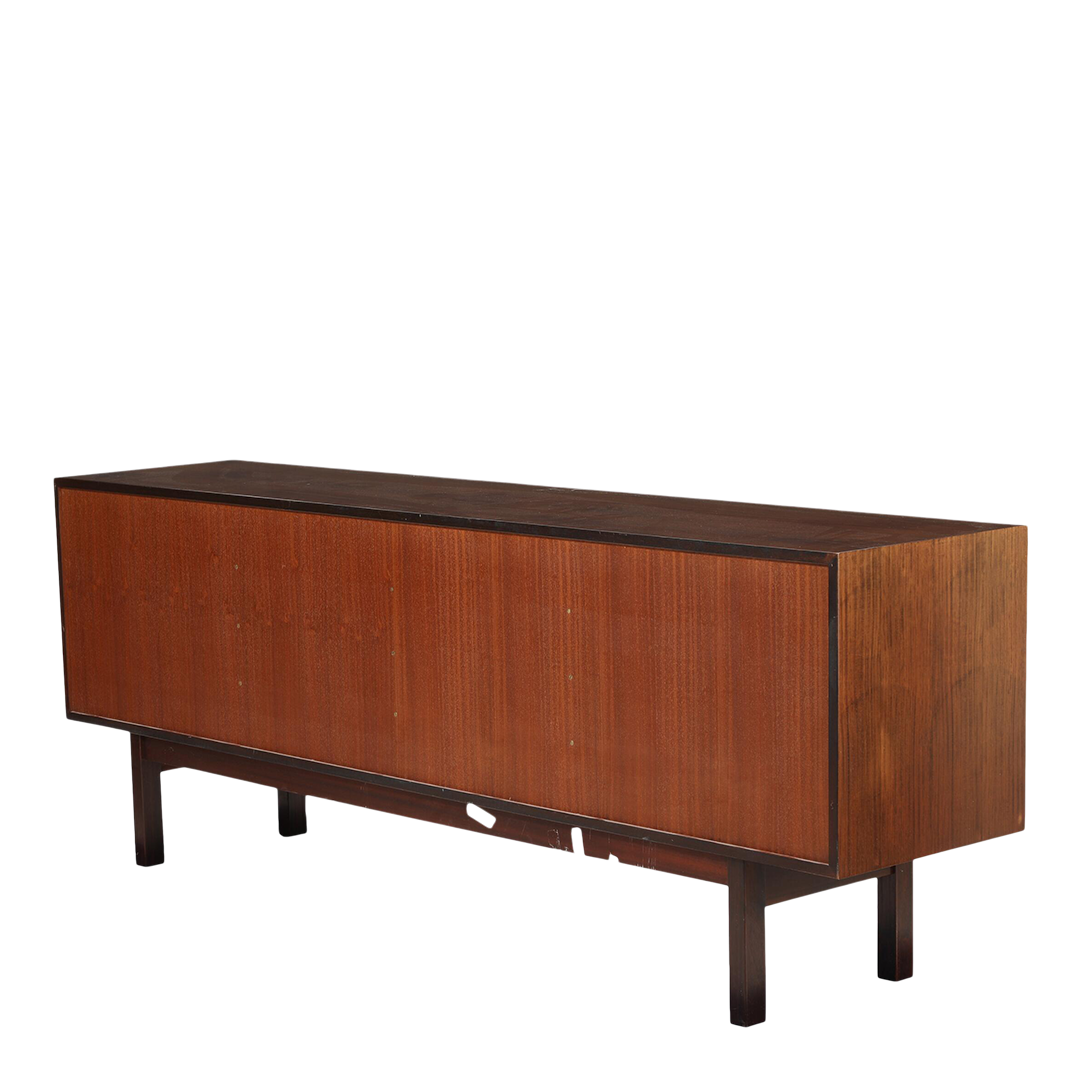 1965 Gunni Omann : 83" 2-door rosewood sideboard, Denmark