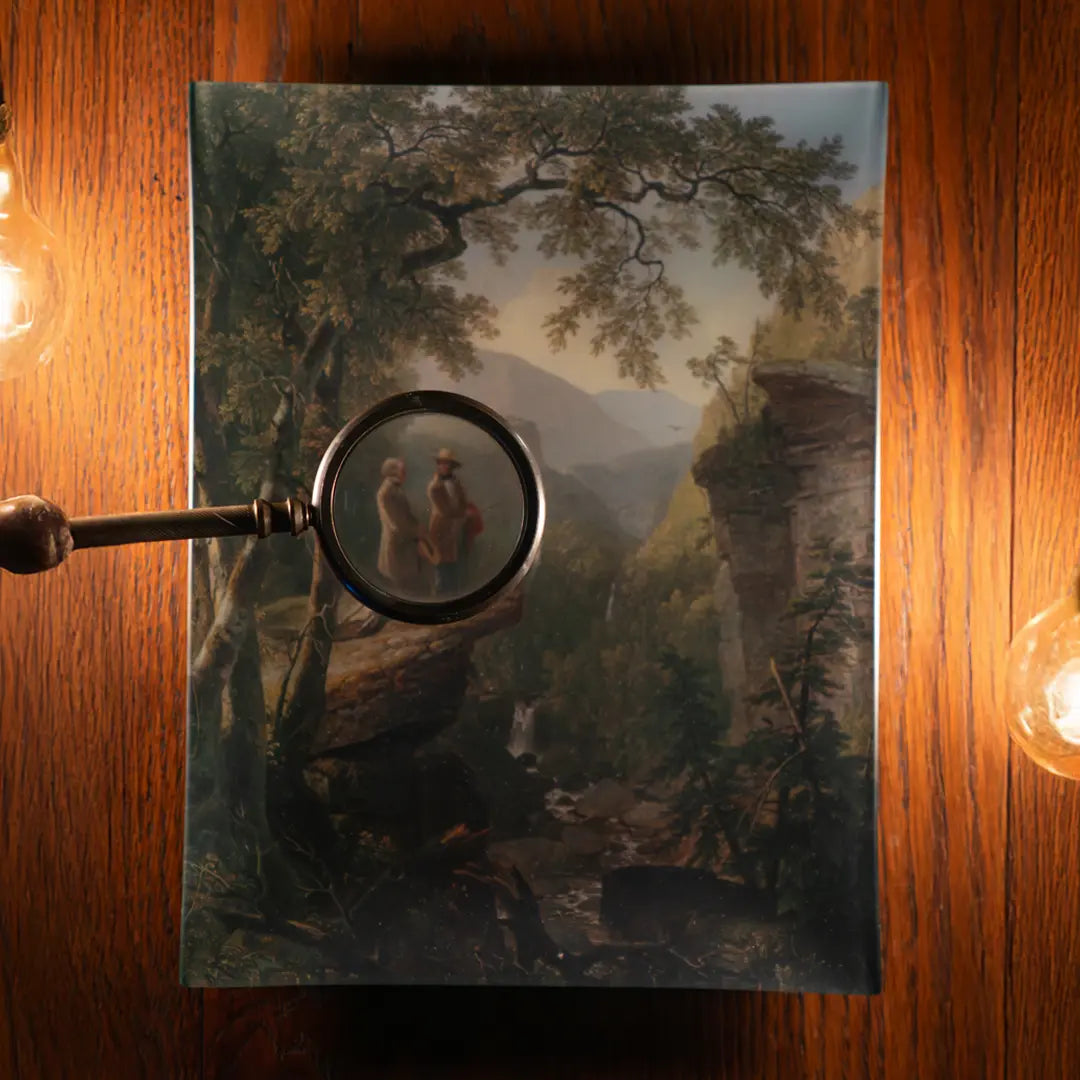 John Derian for FINCH : Asher Durand - 10" x 13" decoupage tray