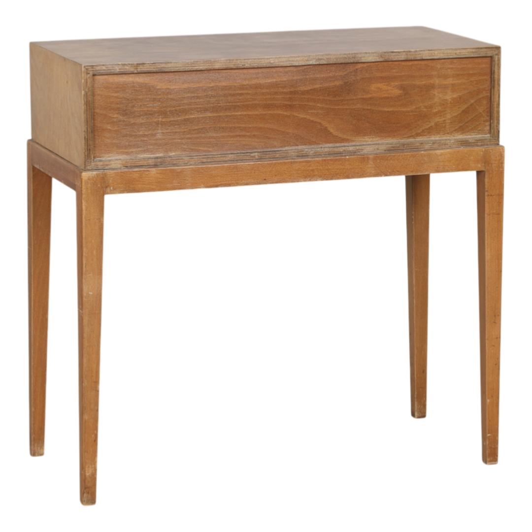 1960s Fritz Hansen : beechwood entrance table, Denmark