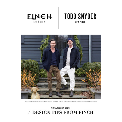 Todd Snyder - Designing Men: 5 Design Tips from FINCH