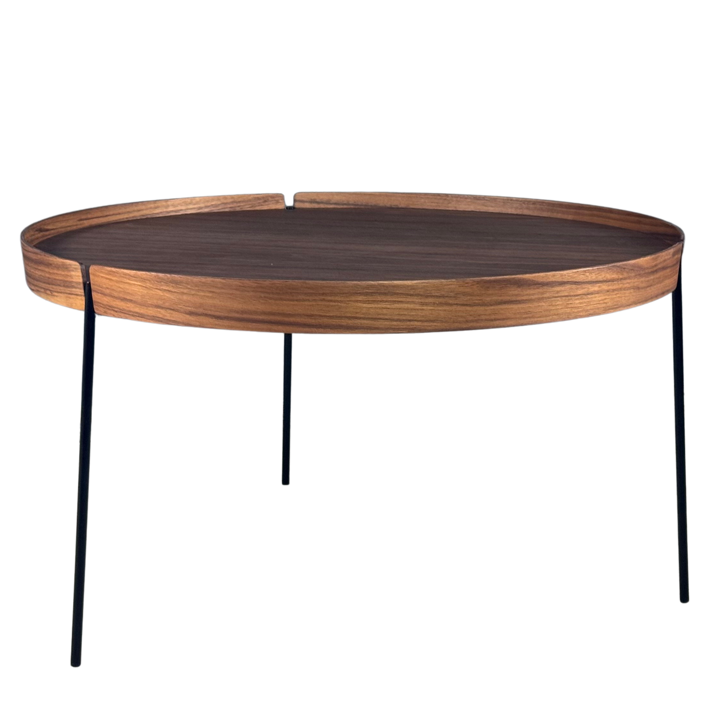 Nissen & Gehl : Model AK750 Reversible 32" Walnut "Turn Table" for Naver