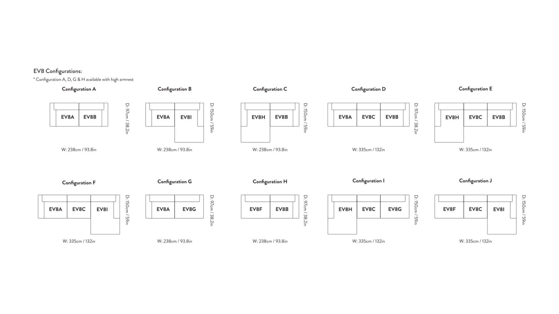 Edward van Vliet : Develius Mellow EV8A-EV8K Sofa for &Tradition