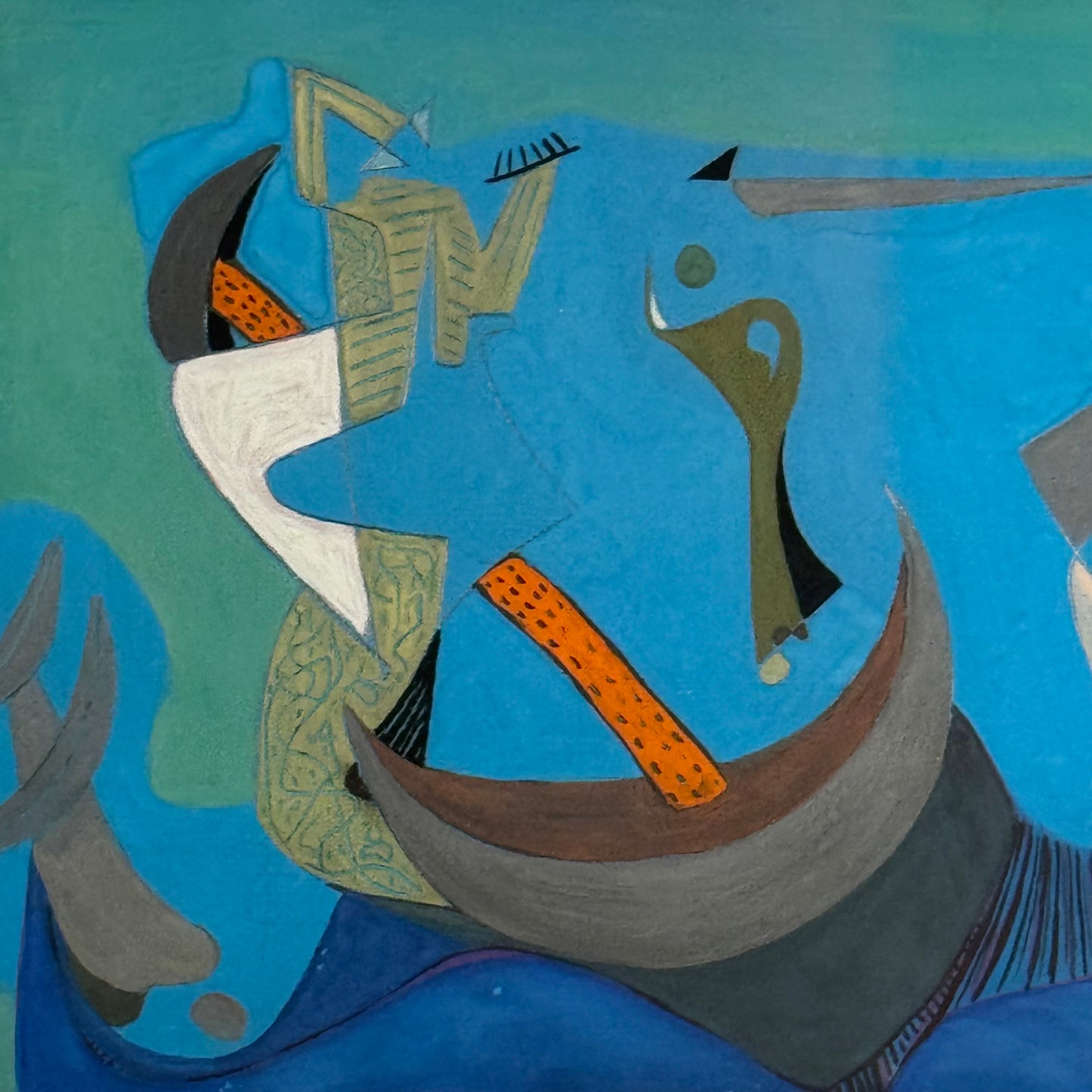 Eugene Arcieri : mid-century surrealist abstract in colors