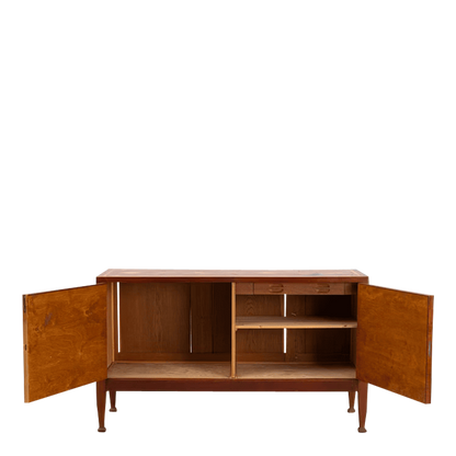 1930s European : floral kaleidoscope sideboard