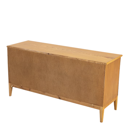 1940s Swedish Modern : 2-door elmwood sideboard