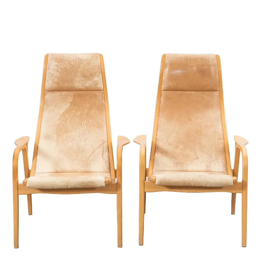 1956 Design : Yngve Ekström tall-back 