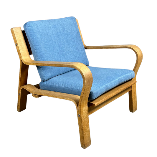 1960s Hans J. Wegner : GE 671 flag halyard lounge chair, Getama