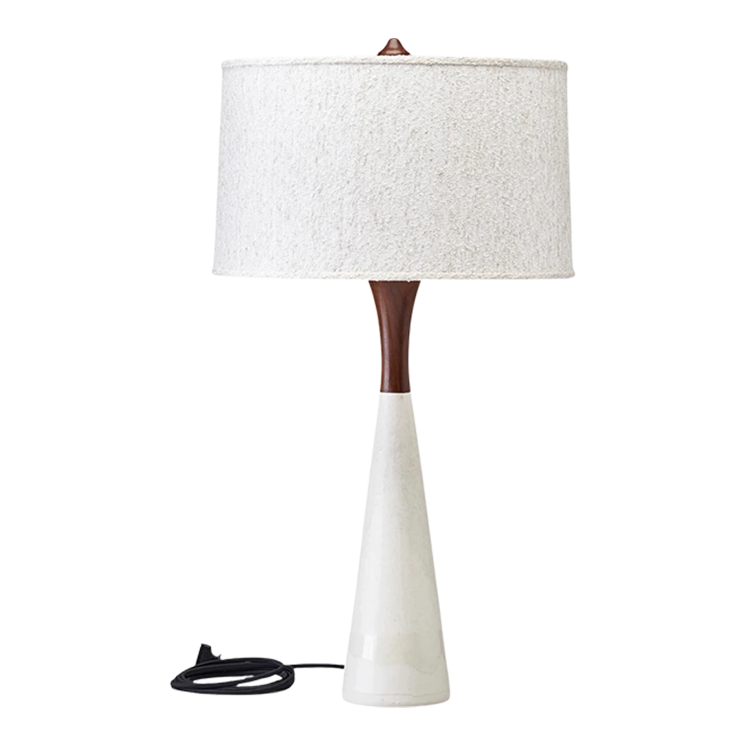 dbO Home : Hanni Matriarch table lamp in Vanilla Bean