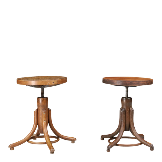 c1910 Gebrüder Thonet : Art Nouveau tabouret stools by, Austria