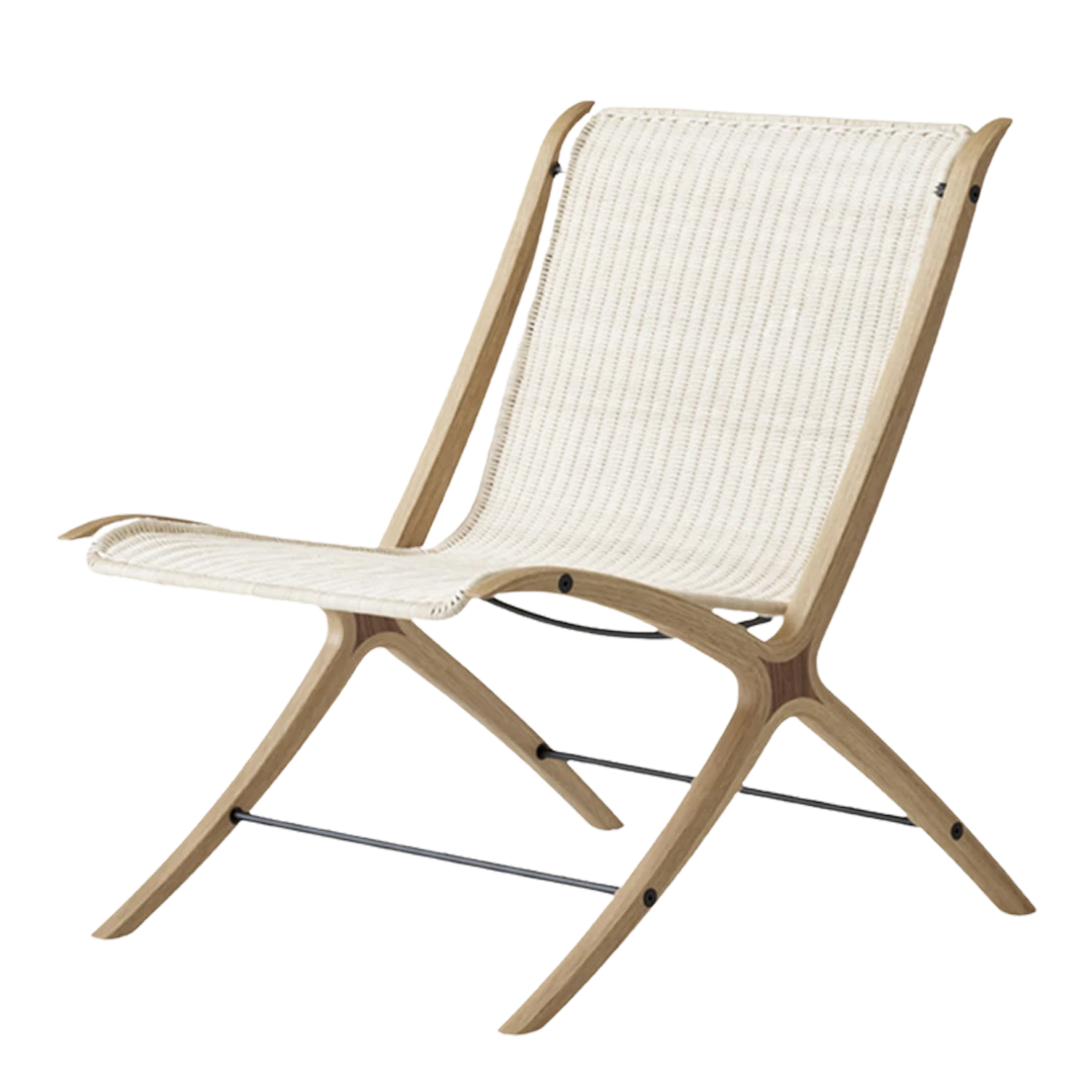 Hvidt & Molgaard : X HM10 Lounge Chair for &Tradition