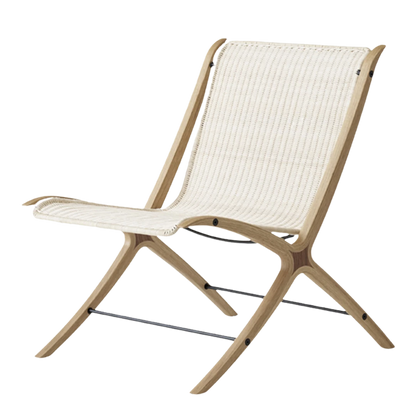 Hvidt & Molgaard : X HM10 Lounge Chair for &Tradition