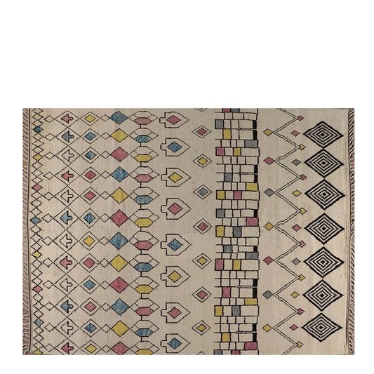 Moroccan style : 8' x 10'2" rug, 20th century