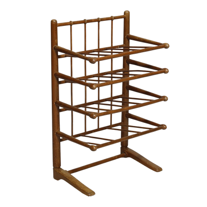 1940s Frits Henningsen : beechwood magazine stand, Denmark