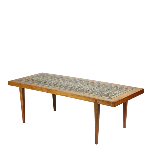 1960s Severin Hansen Jr. : rosewood & RC Baca tile coffee table