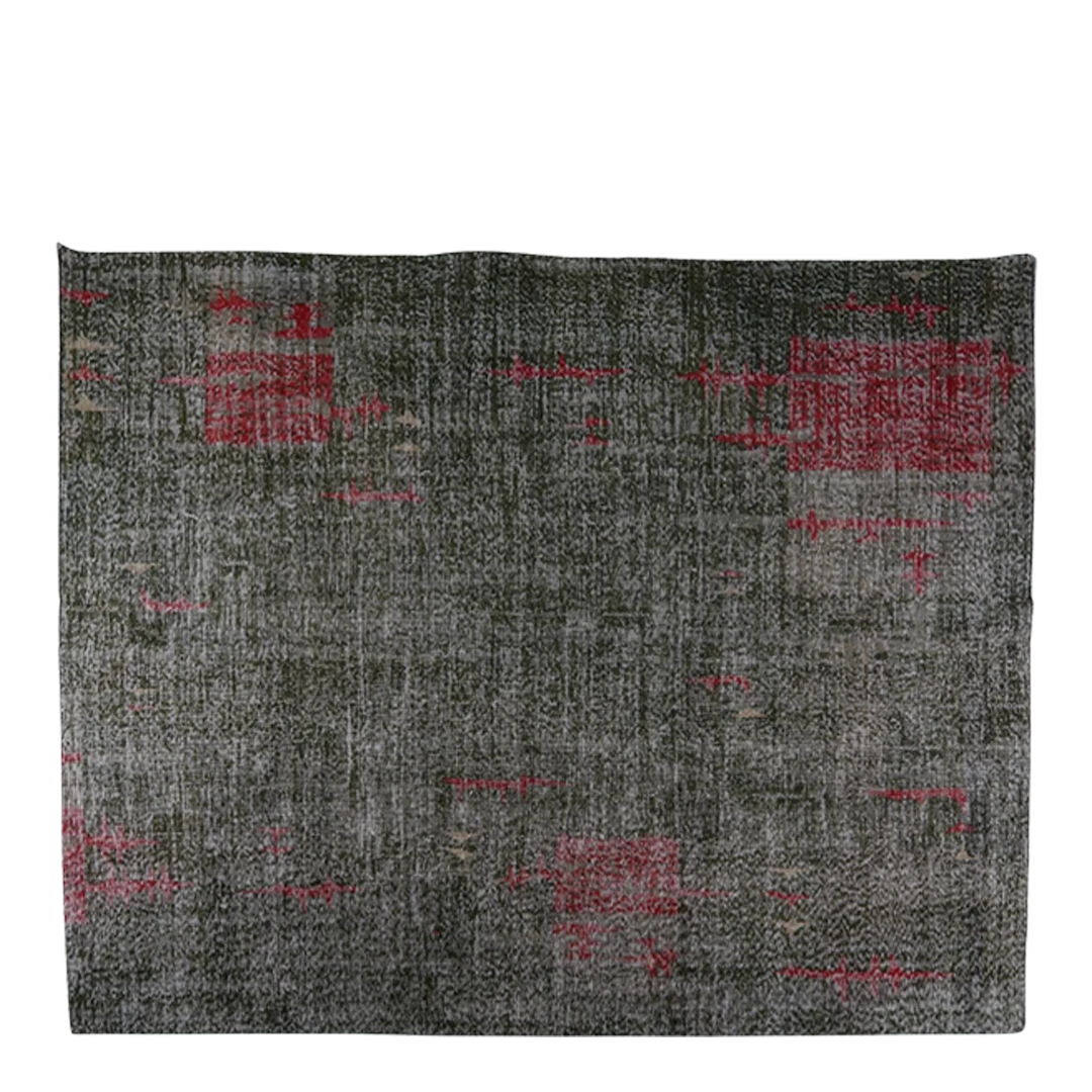 Mid-Century Zeki Muren : Wool Rug, Sparta-Western Turkey 6'4" x 7'10"